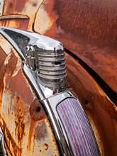 Vintage Car Chrome Detail
