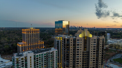 Wall Mural - High Rise Buildings