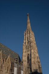 Sticker - St Stephens Cathedral (Stephansdom) tower - Vienna, Austria