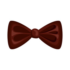brown bowtie accessory elegant