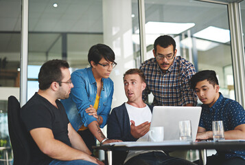 Poster - So what do you guys think. Shot of a group of colleagues having a meeting in the boardroom.