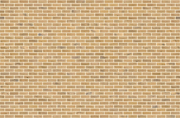 Wall Mural - beautiful brown block brick wall seamless pattern texture background
