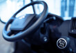 © macondos - truck six speed gear shift road closeup
