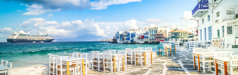 Canvas Print - Mykonos island, Greece