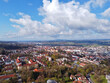 Weingarten, Deutschland: Die Stadt aus der Vogelperspektive