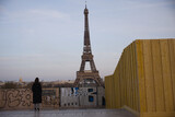 Fototapeta Boho - Beautiful Views of Paris: From the Eiffel Tower to the Seine River and Champs-Elysees