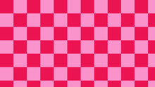 Cute Red Checkerboard, Checkered, Gingham, Plaid, Tartan Pattern Background