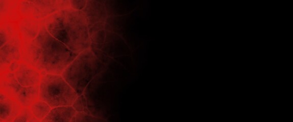 Wall Mural - red smoke on black