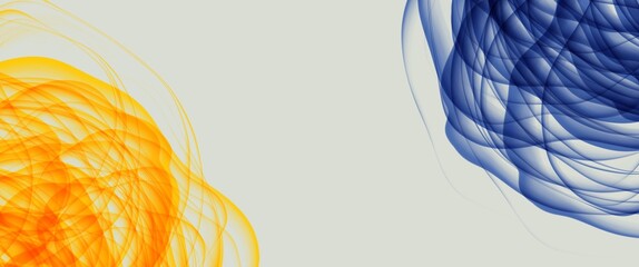 Wall Mural - abstract background with waves