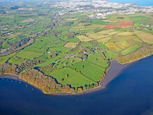 Aerial View Of The River Dart And Torbay , Devon	