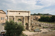 Ausgrabungsstätte Forum Romanun, antiker römischer Marktplatz