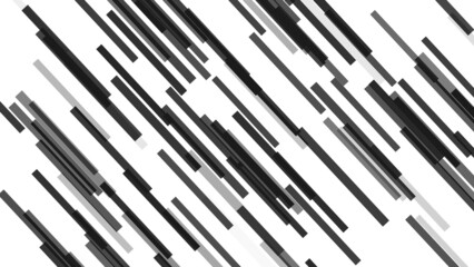 Aufkleber - Black stripes on white background. Computer generated 3d render
