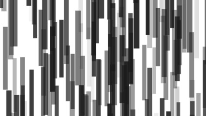 Aufkleber - Black stripes on white background. Computer generated 3d render