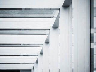Aufkleber - Architecture details Steel Pattern Glass Roof structure 