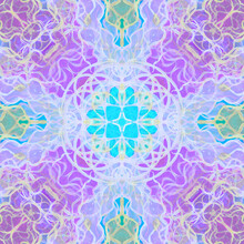 Creative Geometric Symmetry Kaleidoscope Drawing