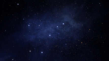 Wall Mural - billions stars in night sky, cluster of stars and galaxies, cosmic nebulae. birth of a galaxy in the