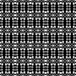 © vandana - Abstract Black White Seamless pattern. Modern stylish texture with Bold stripes. Geometric abstract background.Cute abstract geometric shape pattern design in black and white. Repeat seamless.