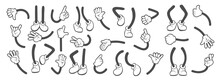 Cartoon Feet Arms