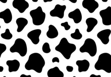 Seamless Pattern With Cow Print For Banners, Cards, Flyers, Social Media Wallpapers, Etc.