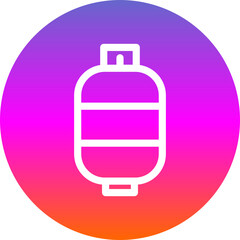 Sticker - Cylinder Icon