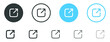 © icons gate - page open new window icon, External Link Icon symbol, open another tab icon button