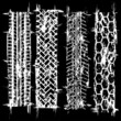 © longquattro - White grunge rectangle tire tracks