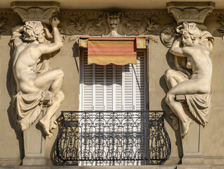 Wall Mural - Parisian facade