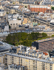 Canvas Print - Parisian rooftops