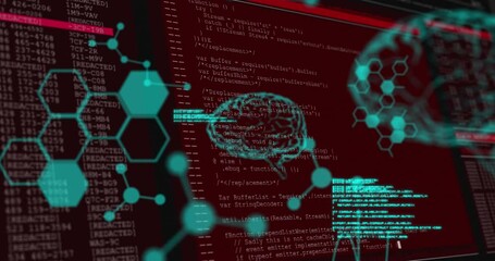Poster - Animation of shapes and brains over data processing