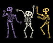 funny skeletons dancing
