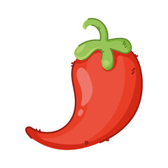 Sticker - red chili pepper