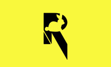 R For Rabbit Logo Design