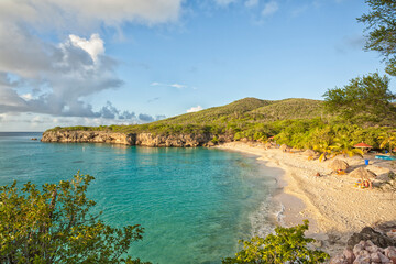 Beach and bay of Grote Knip, Curaçao