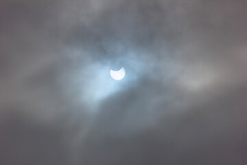 Wall Mural - Partial Solar Eclipse