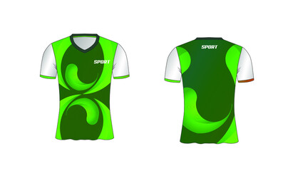 jersey, sport t-shirt concept design for football, basketball, volley ball game asset
