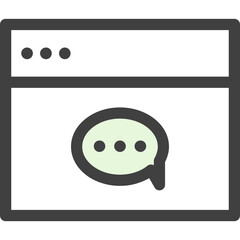 Poster - Web Chat Icon