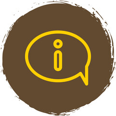 Sticker - Information Chat Icon