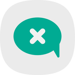 Sticker - Block Chat Icon