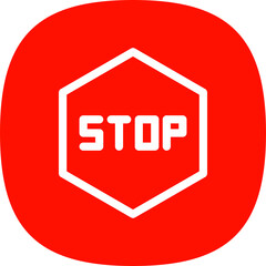 Poster - Stop Icon