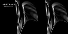 Abstract Black White Background