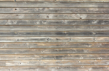 The texture of old gray-brown dark boards.Natural wooden background .