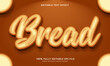 Bread text style editable text effect