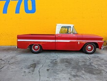 Old Red Car