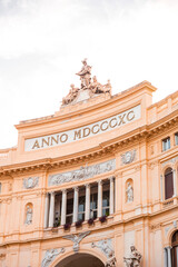 Wall Mural - Exterior view of Galleria Umberto I, a public shopping gallery in Naples, Italy