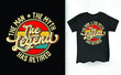 The Man The Myth The Legend Has Retired Retro Vintage Retirement T-shirt Design