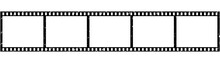 Retro Film, Great Design For Any Purposes. Old Retro Cinema Movie Strip. Video Recording. Vector Illustration. Stock Image. 