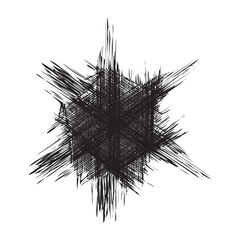Aufkleber - Retro grunge stains, great design for any purposes. Vector illustration. stock image. 
