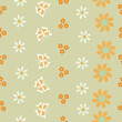 © Molly's Motifs - Spring striped seamless vector pattern