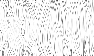 Abstract Line Art Background with Wood Texture. Line Drawing Background with Abstract Texture. Vector EPS 10