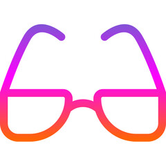 Sticker - Glasses Icon